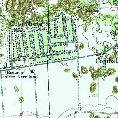 United States Geological Survey Manati, PR (1969, 20000-Scale) digital map