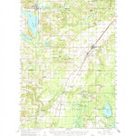 United States Geological Survey Mancelona, MI (1956, 62500-Scale) digital map