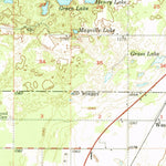 United States Geological Survey Mancelona, MI (1956, 62500-Scale) digital map