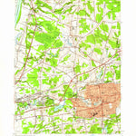 United States Geological Survey Manchester, CT (1952, 24000-Scale) digital map