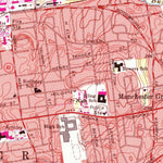 United States Geological Survey Manchester, CT (1963, 24000-Scale) digital map