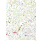 United States Geological Survey Manchester, CT (2021, 24000-Scale) digital map