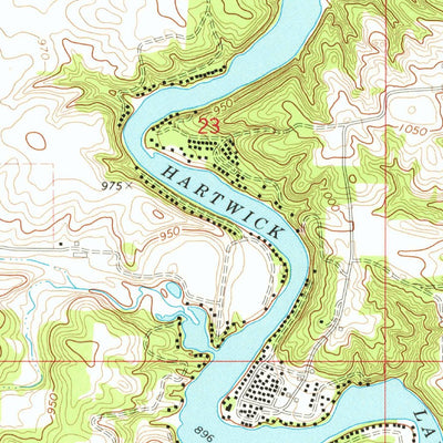 United States Geological Survey Manchester, IA (1973, 24000-Scale) digital map