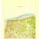 United States Geological Survey Manchester Islands, KY-OH (1952, 24000-Scale) digital map