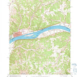 United States Geological Survey Manchester Islands, KY-OH (1961, 24000-Scale) digital map