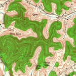 United States Geological Survey Manchester, KY (1952, 24000-Scale) digital map