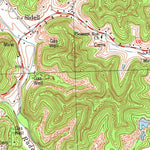 United States Geological Survey Manchester, KY (1979, 24000-Scale) digital map