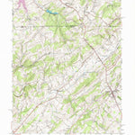 United States Geological Survey Manchester, MD-PA (1953, 24000-Scale) digital map