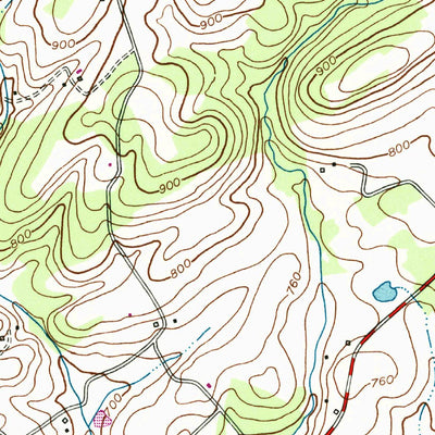 United States Geological Survey Manchester, MD-PA (1953, 24000-Scale) digital map