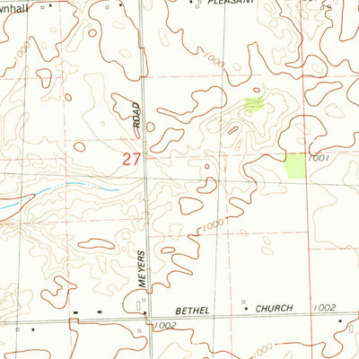 United States Geological Survey Manchester, MI (1980, 24000-Scale) digital map