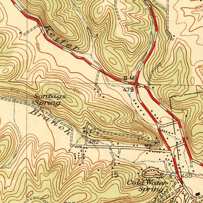 United States Geological Survey Manchester, MO (1947, 24000-Scale) digital map