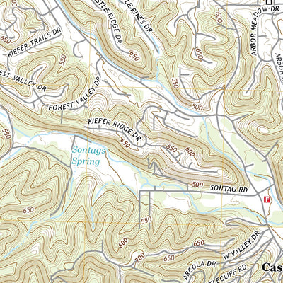 United States Geological Survey Manchester, MO (2021, 24000-Scale) digital map