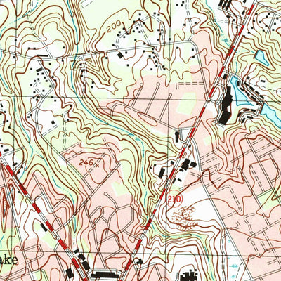 United States Geological Survey Manchester, NC (1997, 24000-Scale) digital map