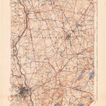 United States Geological Survey Manchester, NH (1941, 62500-Scale) digital map