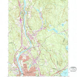 United States Geological Survey Manchester North, NH (1968, 24000-Scale) digital map