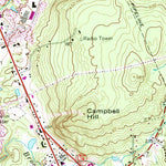 United States Geological Survey Manchester North, NH (1968, 24000-Scale) digital map