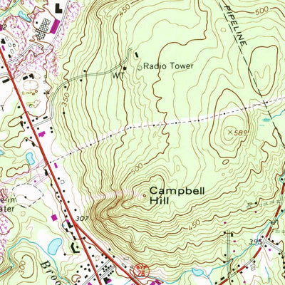 United States Geological Survey Manchester North, NH (1968, 24000-Scale) digital map