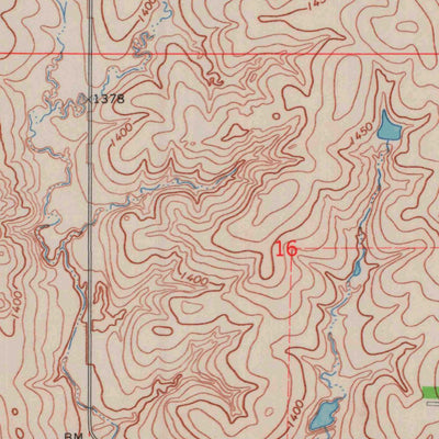 United States Geological Survey Manchester NW, KS (1965, 24000-Scale) digital map