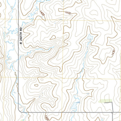 United States Geological Survey Manchester NW, KS (2022, 24000-Scale) digital map