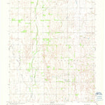 United States Geological Survey Manchester NW, OK-KS (1969, 24000-Scale) digital map