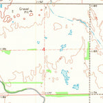 United States Geological Survey Manchester, OK-KS (1969, 24000-Scale) digital map