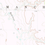 United States Geological Survey Manchester, SD (1971, 24000-Scale) digital map
