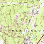 United States Geological Survey Manchester South, NH (1968, 24000-Scale) digital map