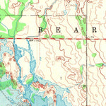 United States Geological Survey Manchester SW, OK (1969, 24000-Scale) digital map
