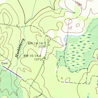 United States Geological Survey Manchester, TN (1972, 24000-Scale) digital map