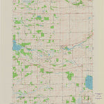 United States Geological Survey Manchester, WI (1980, 24000-Scale) digital map