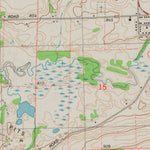 United States Geological Survey Manchester, WI (1980, 24000-Scale) digital map