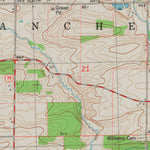United States Geological Survey Manchester, WI (1980, 24000-Scale) digital map