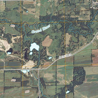 United States Geological Survey Manchester, WI (2010, 24000-Scale) digital map