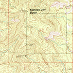 United States Geological Survey Mancos Jim Butte, UT (1985, 24000-Scale) digital map