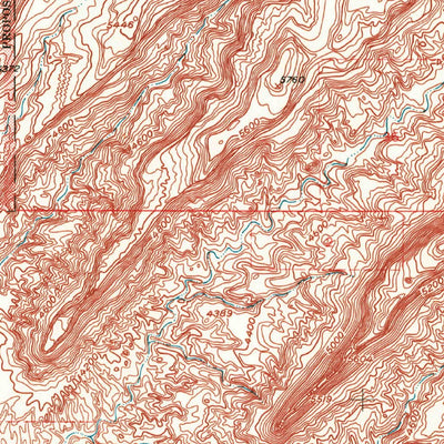 United States Geological Survey Mancos Mesa, UT (1952, 62500-Scale) digital map