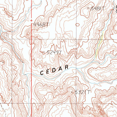 United States Geological Survey Mancos Mesa, UT (1987, 24000-Scale) digital map