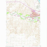 United States Geological Survey Mandan, ND (1962, 24000-Scale) digital map
