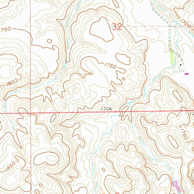 United States Geological Survey Mandan, ND (1962, 24000-Scale) digital map