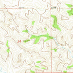 United States Geological Survey Mandaree NE, ND (1970, 24000-Scale) digital map