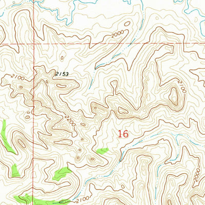 United States Geological Survey Mandaree NE, ND (1970, 24000-Scale) digital map
