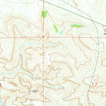 United States Geological Survey Mandaree SE, ND (1970, 24000-Scale) digital map