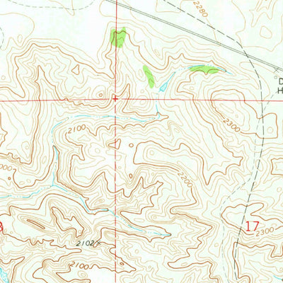 United States Geological Survey Mandaree SE, ND (1970, 24000-Scale) digital map