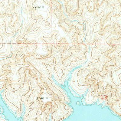 United States Geological Survey Mandaree SE, ND (1970, 24000-Scale) digital map