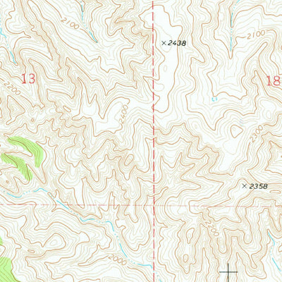 United States Geological Survey Mandaree SW, ND (1970, 24000-Scale) digital map