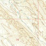 United States Geological Survey Manderson NE, WY (1960, 24000-Scale) digital map