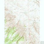 United States Geological Survey Maneater Creek, WY (1964, 24000-Scale) digital map