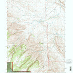 United States Geological Survey Maneater Creek, WY (1992, 24000-Scale) digital map