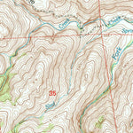 United States Geological Survey Maneater Creek, WY (1992, 24000-Scale) digital map