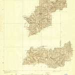 United States Geological Survey Manes, MO (1931, 48000-Scale) digital map