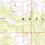 United States Geological Survey Manes, MO (1987, 24000-Scale) digital map